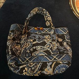 VERA BRADLEY BLUE QUILTED PURSE